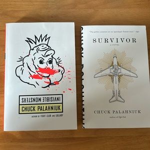 Two Chuck Palahniuk Books